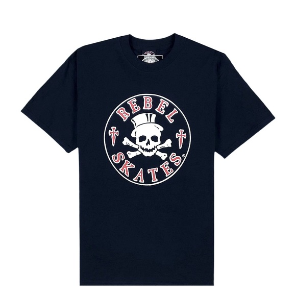 NOS Rebel Skates Logo T - Picture 1 of 2